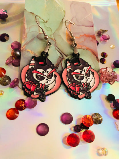 Hazbin Hotel Earrings