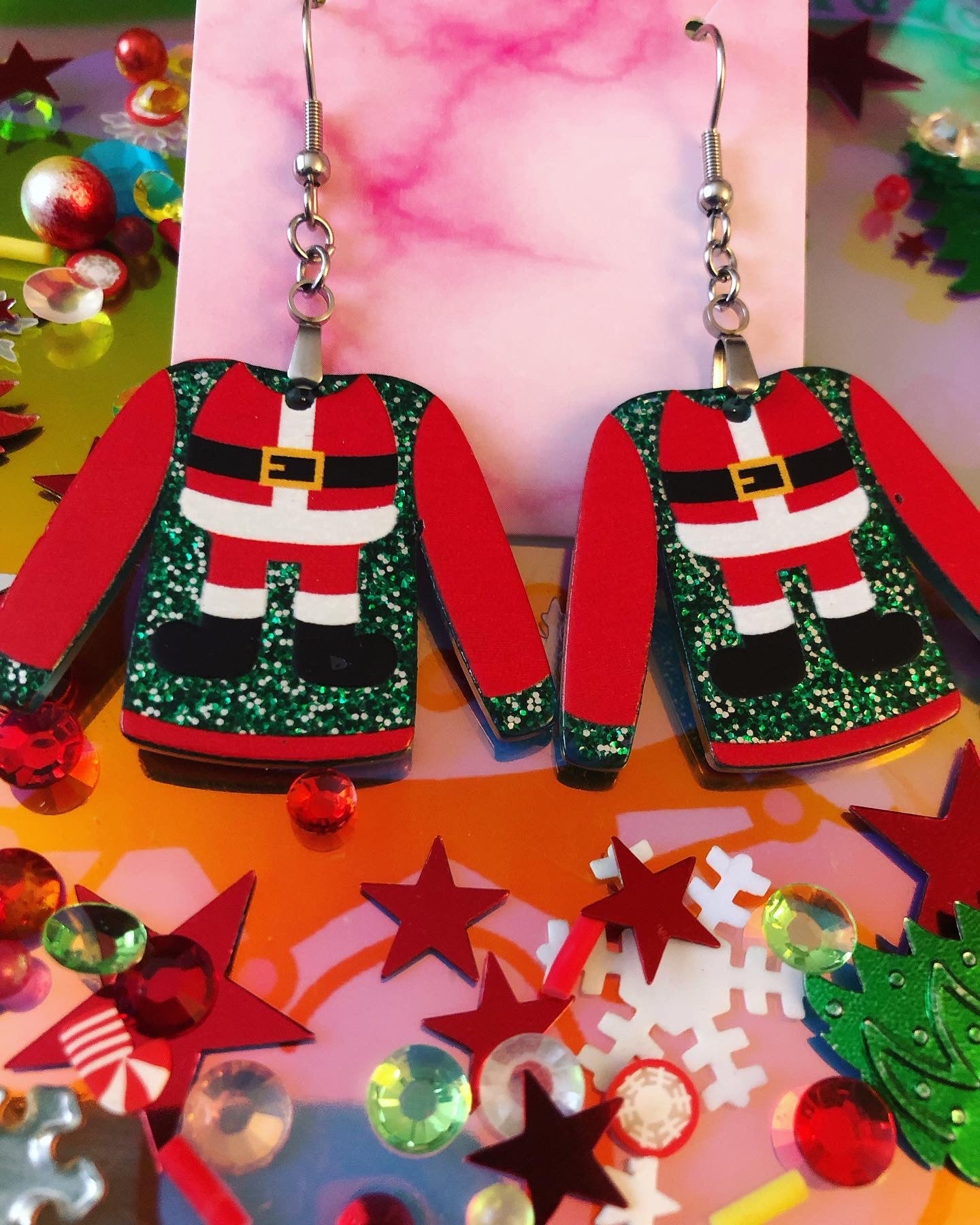 Christmas Sweater Earrings