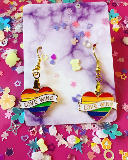 LGBT Themed Earrings!