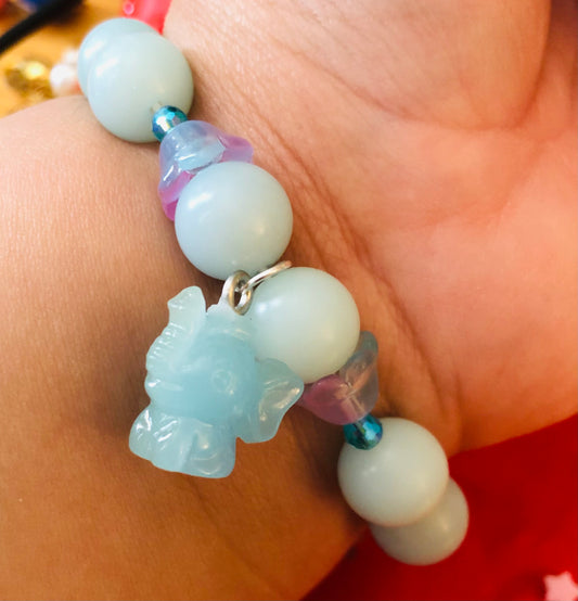 Blue Elephant Bodhi Bracelet