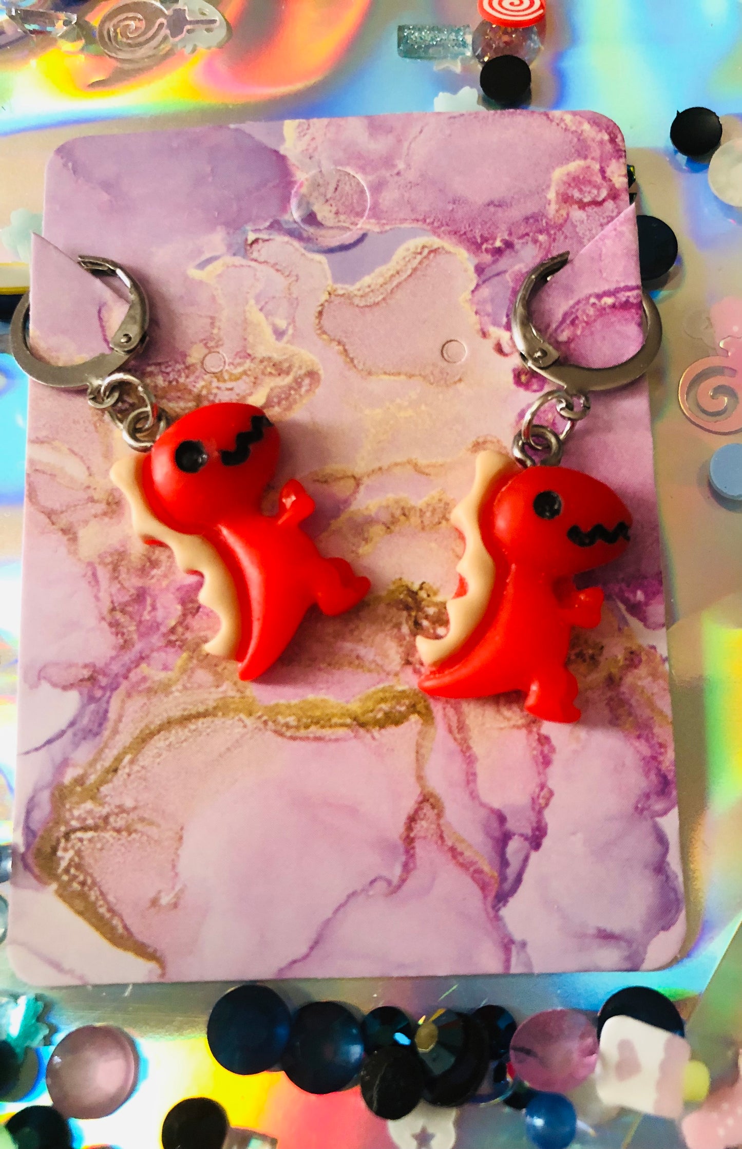 Baby Dinosaur Earrings