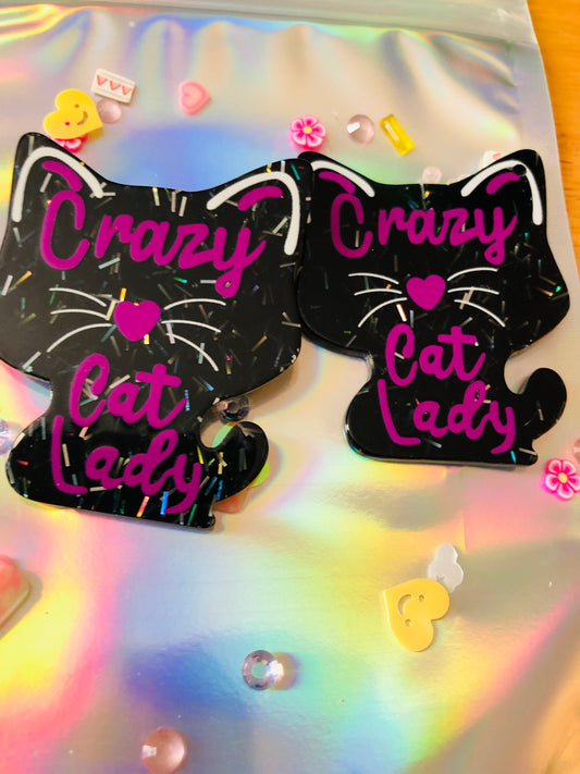 Crazy Cat Lady Earrings