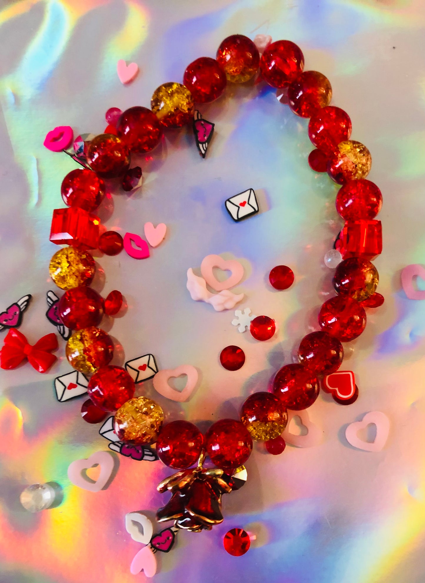 Rose Fire Bracelet