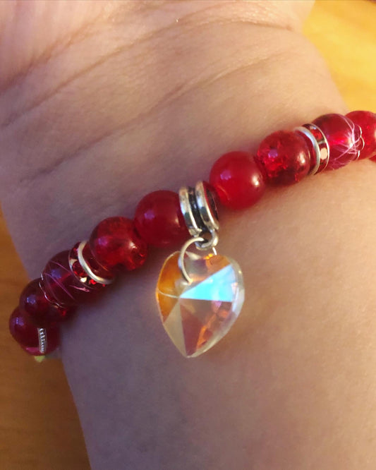 Diamond Heart Bracelet