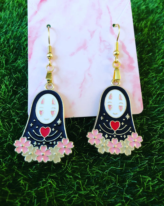 No Face Love Earrings