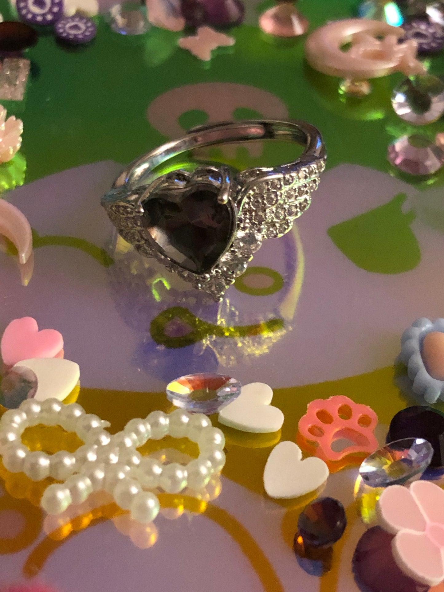 Heart Wings Ring