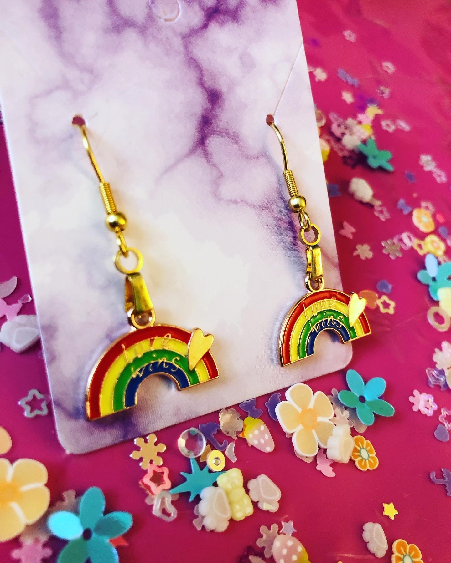 LGBT Themed Earrings!