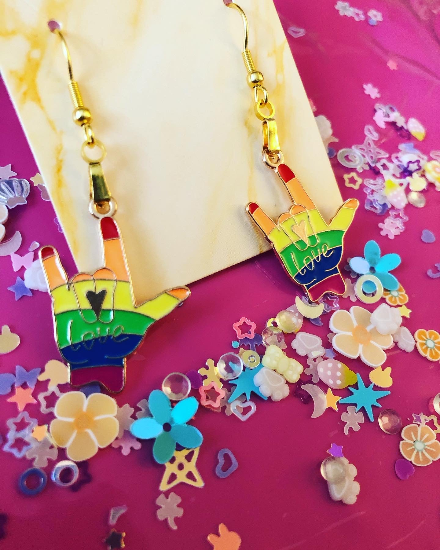 LGBT Themed Earrings!