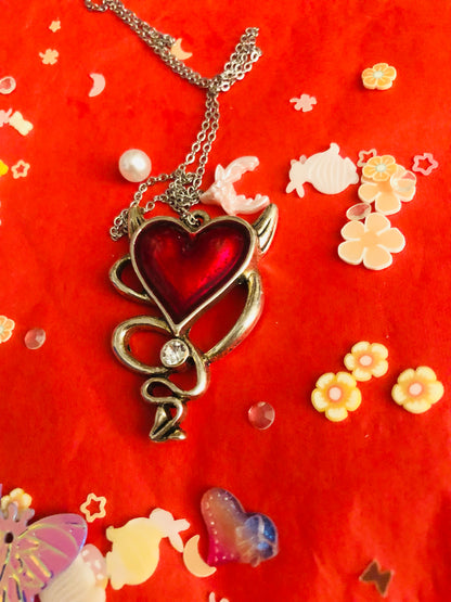 Wicked Heart Necklace