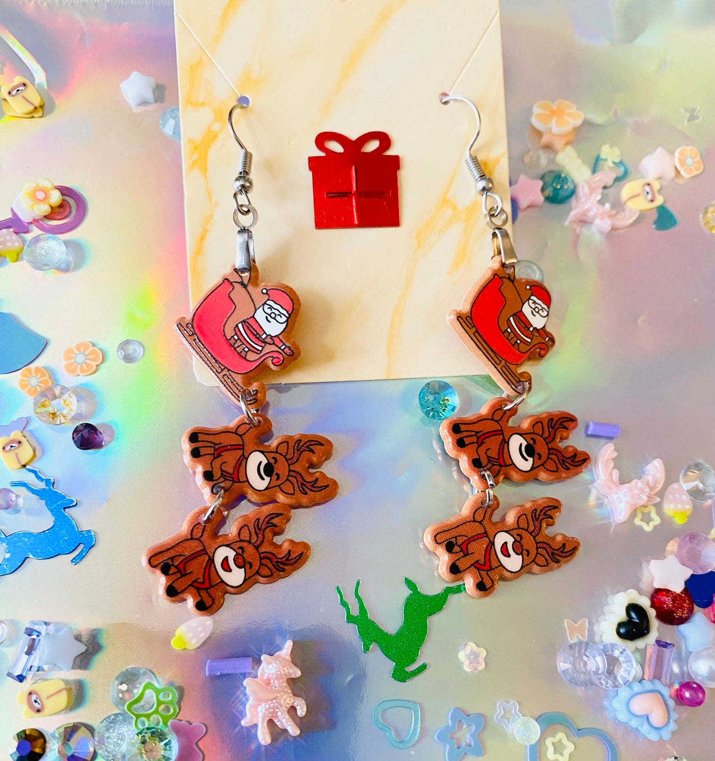 Santa Trio Earrings