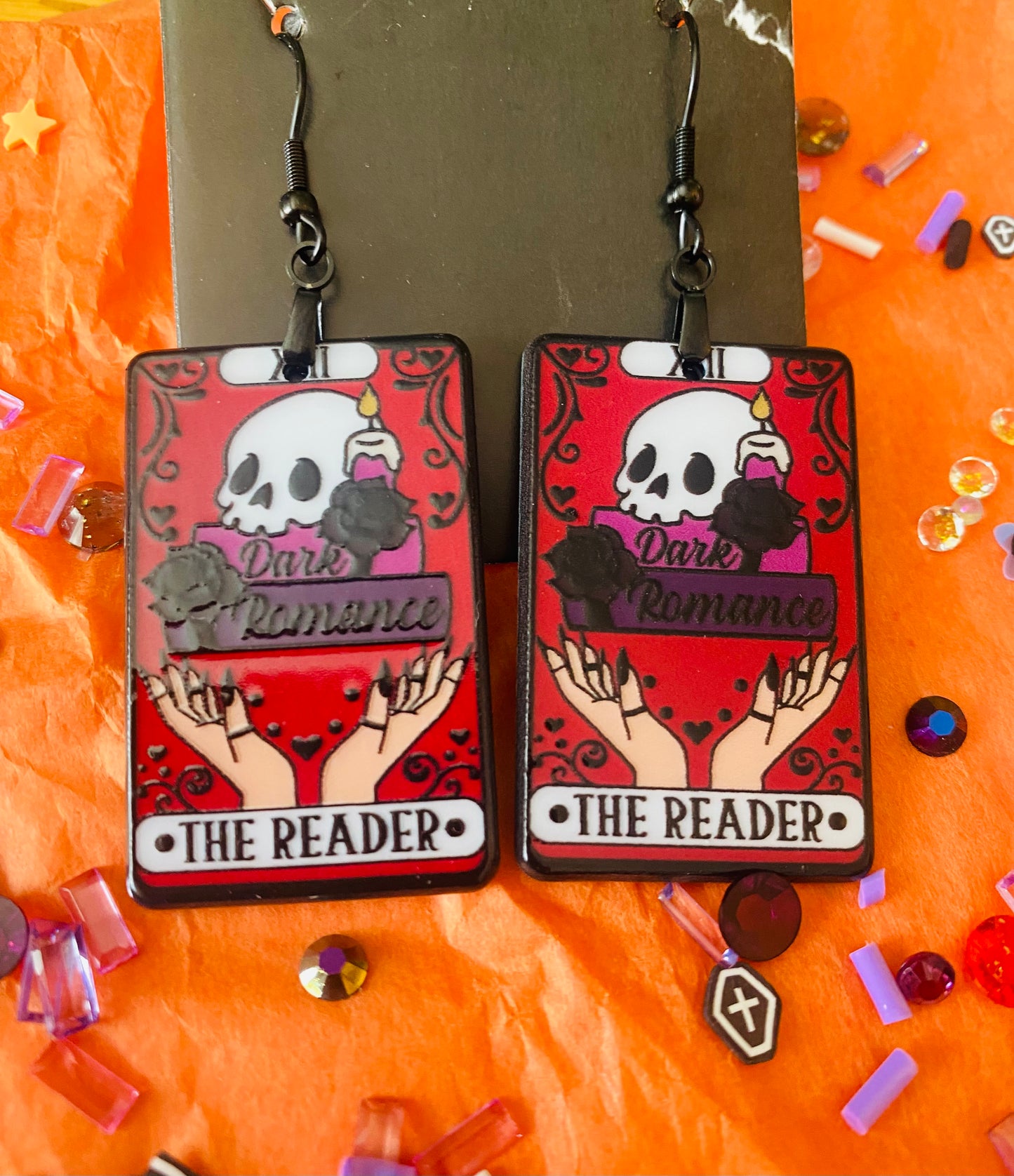 Fanfiction Tarot Earrings