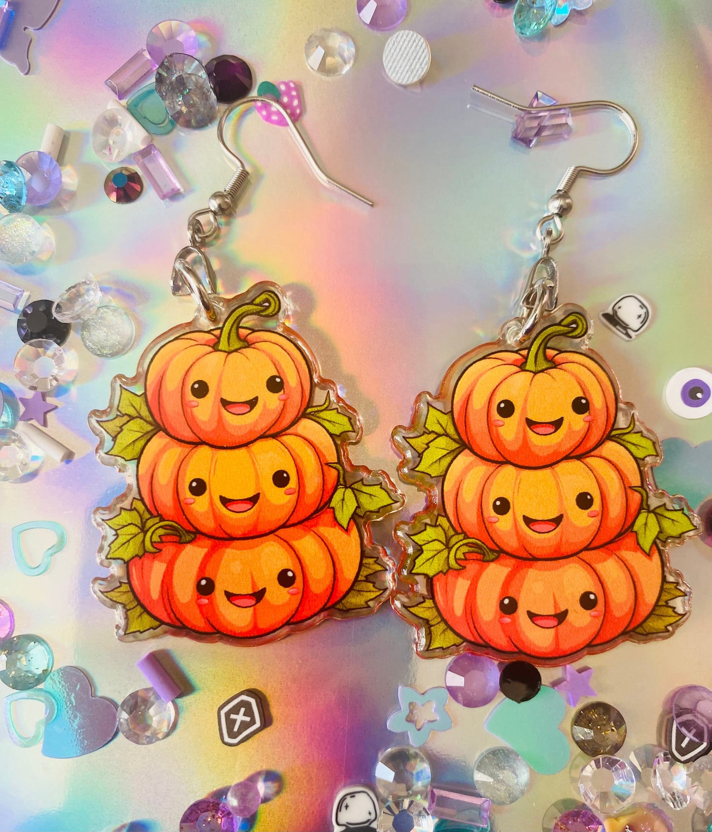 Cutie Pie Pumpkin Earrings