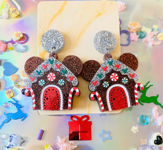 Mickey Gingerbread Earrings