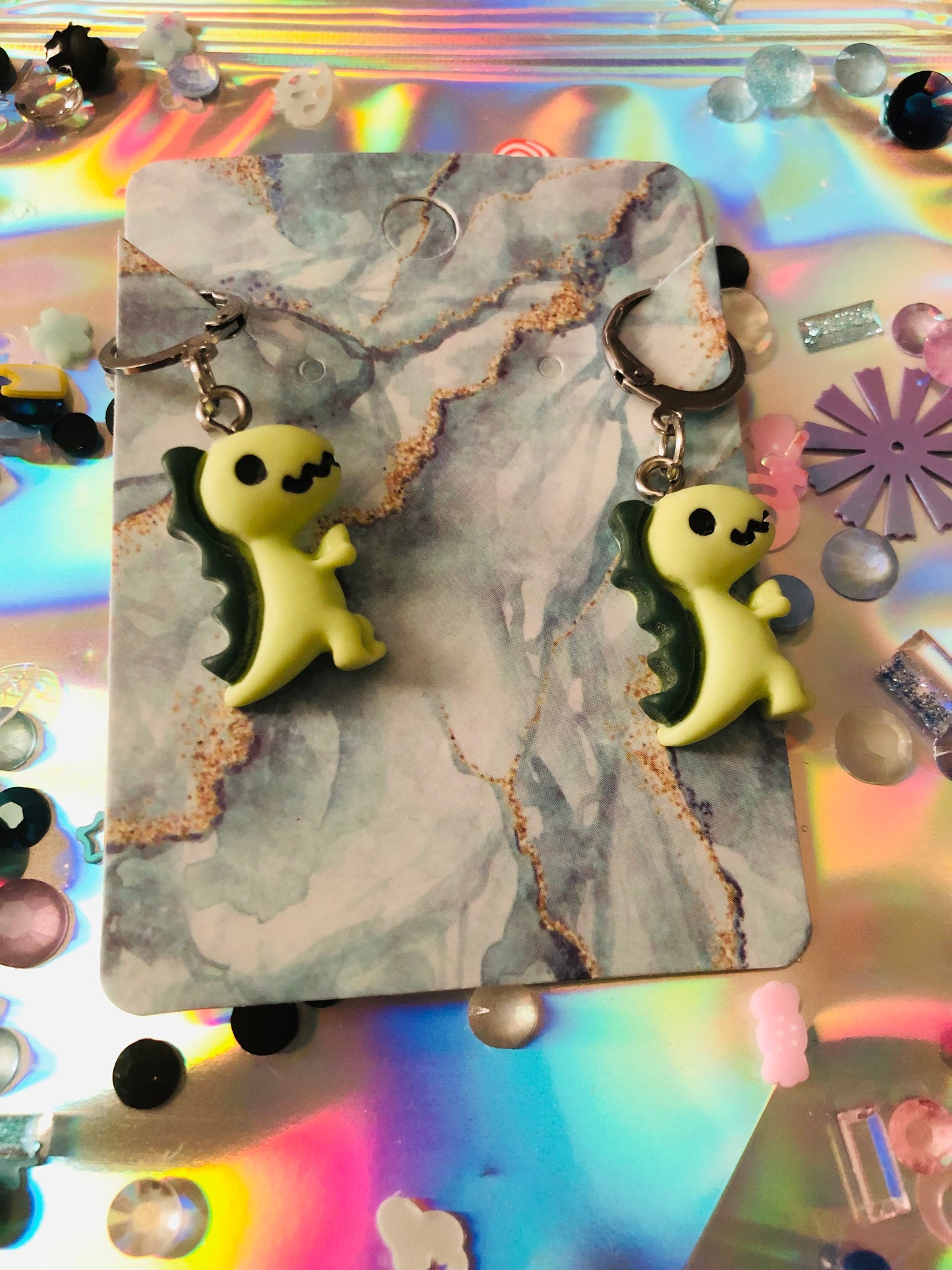 Baby Dinosaur Earrings