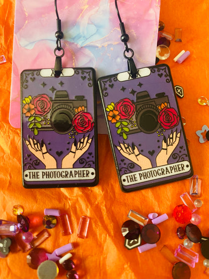 Fanfiction Tarot Earrings