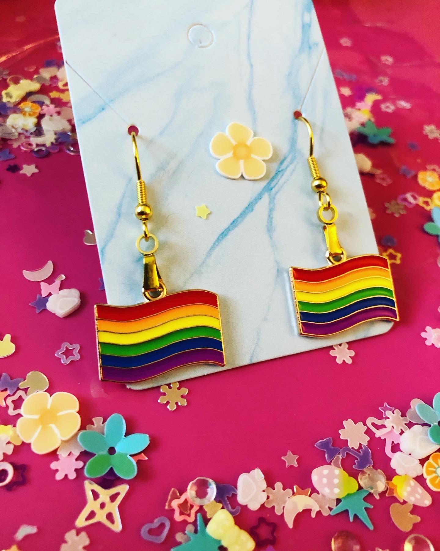 LGBT Themed Earrings!