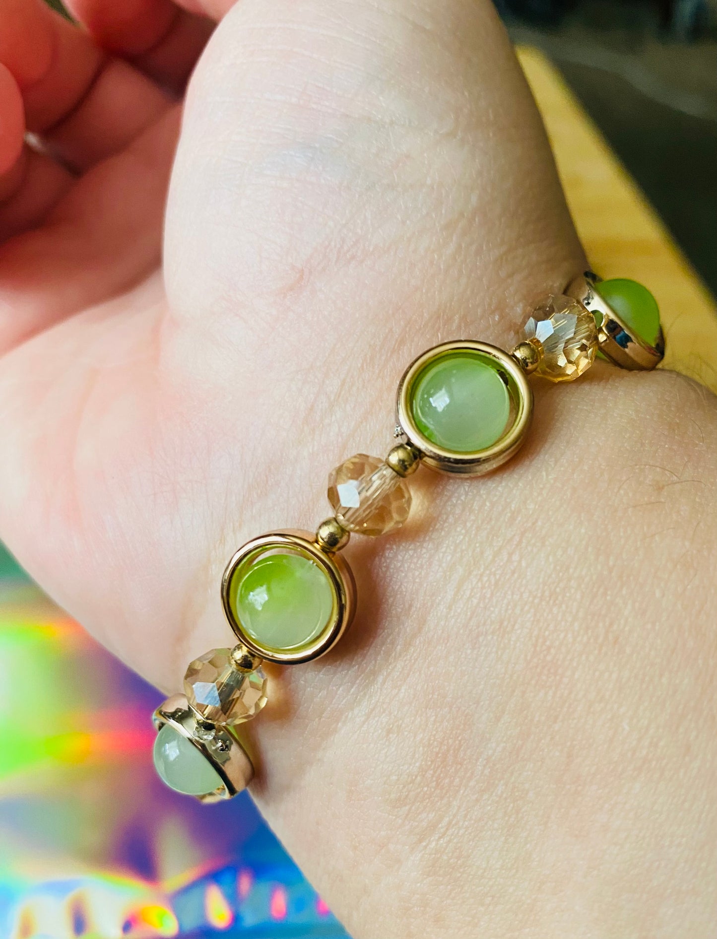 Green Orb Bracelet