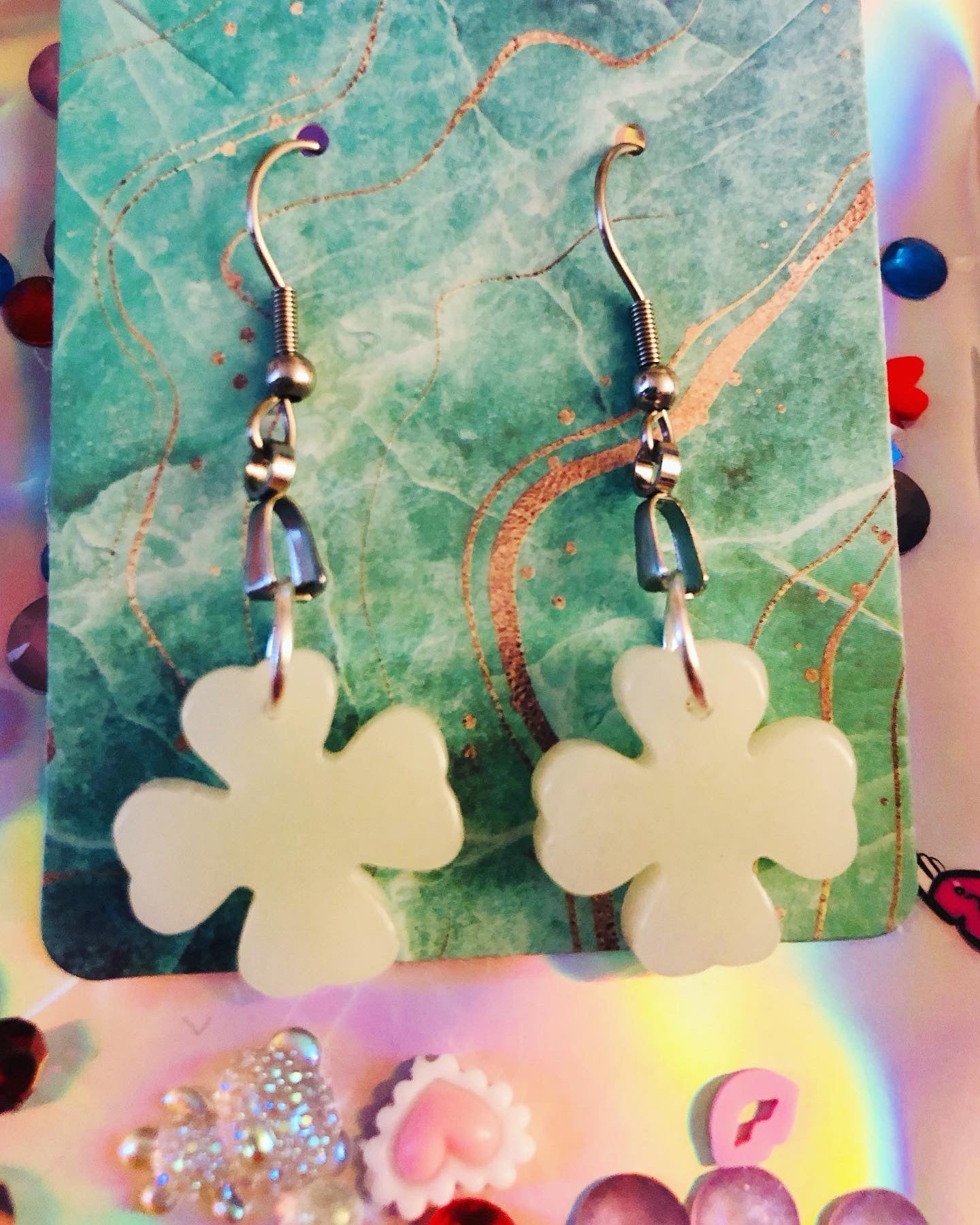 Four Leaf Clover Earrings