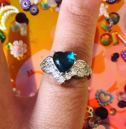 Heart Wings Ring