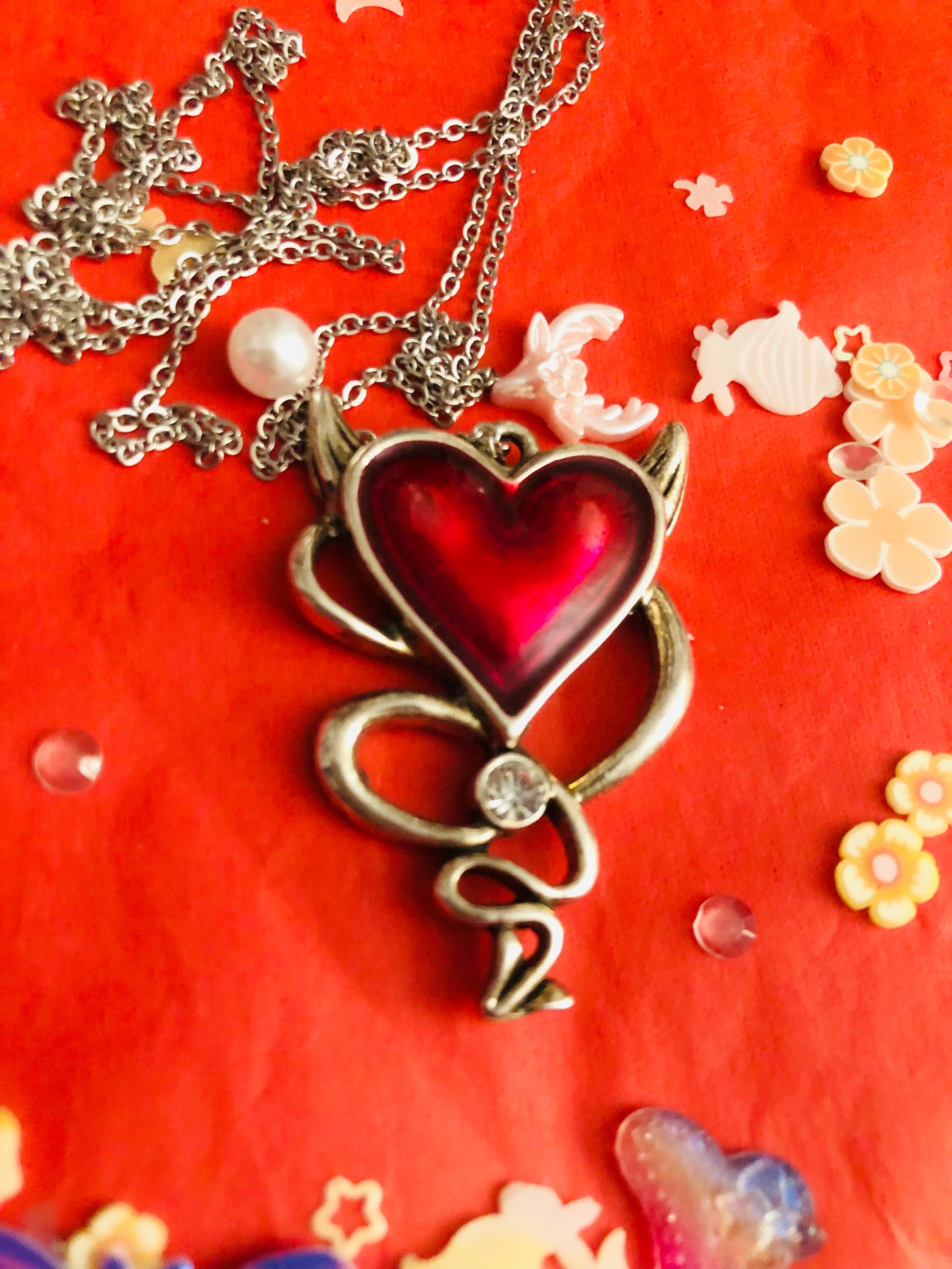 Wicked Heart Necklace