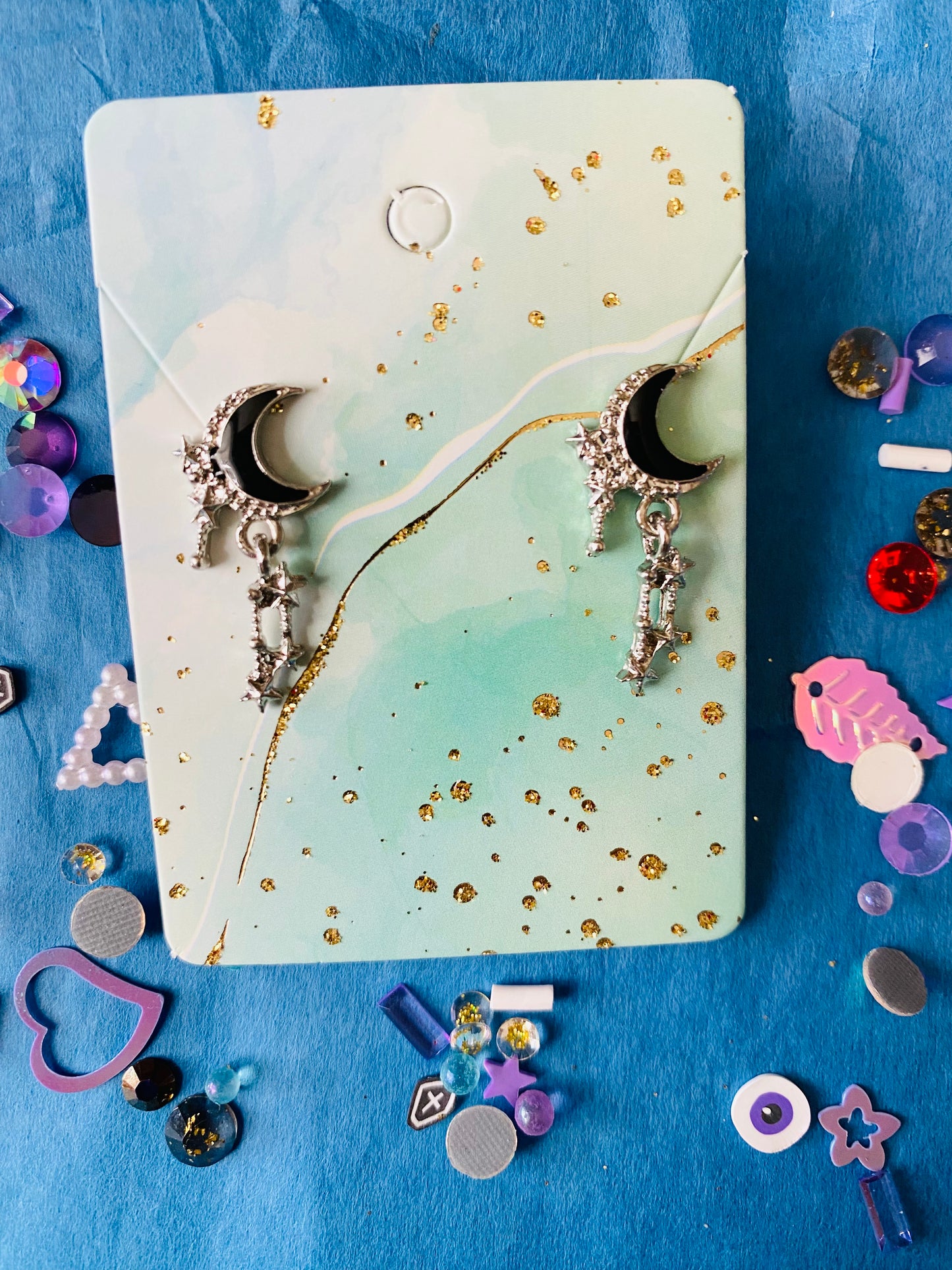 Shooting Moon Earrings