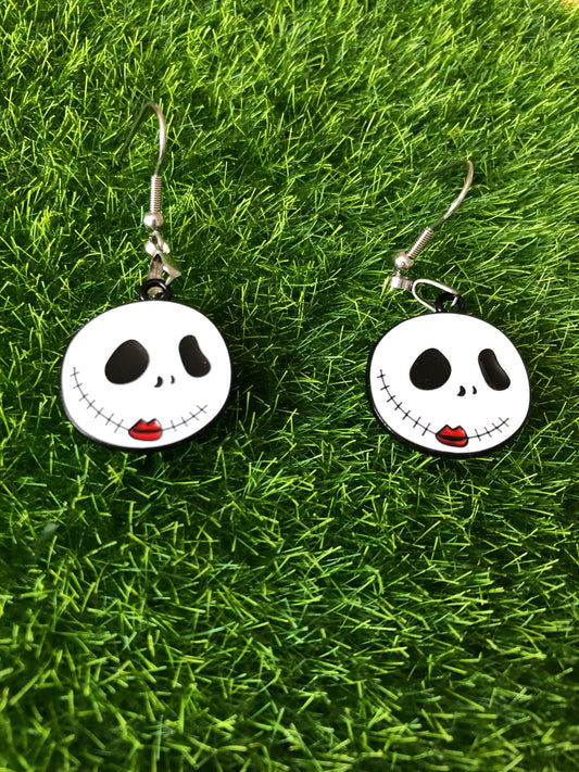 Femme Jack Skellington Earrings