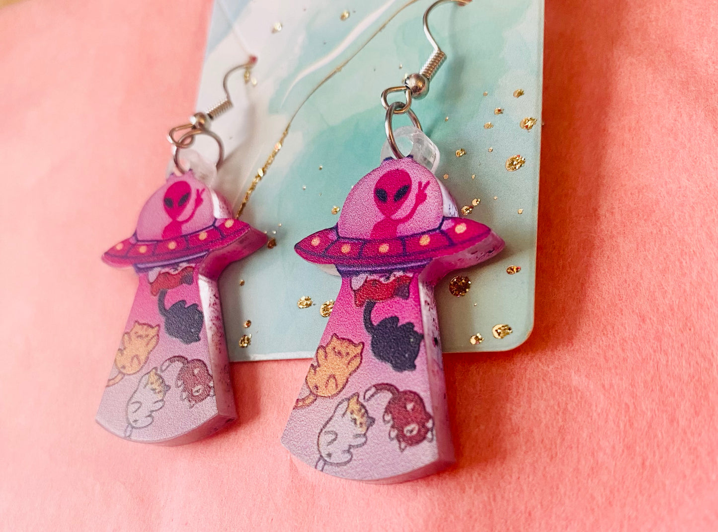 Kitty Abduction Earrings