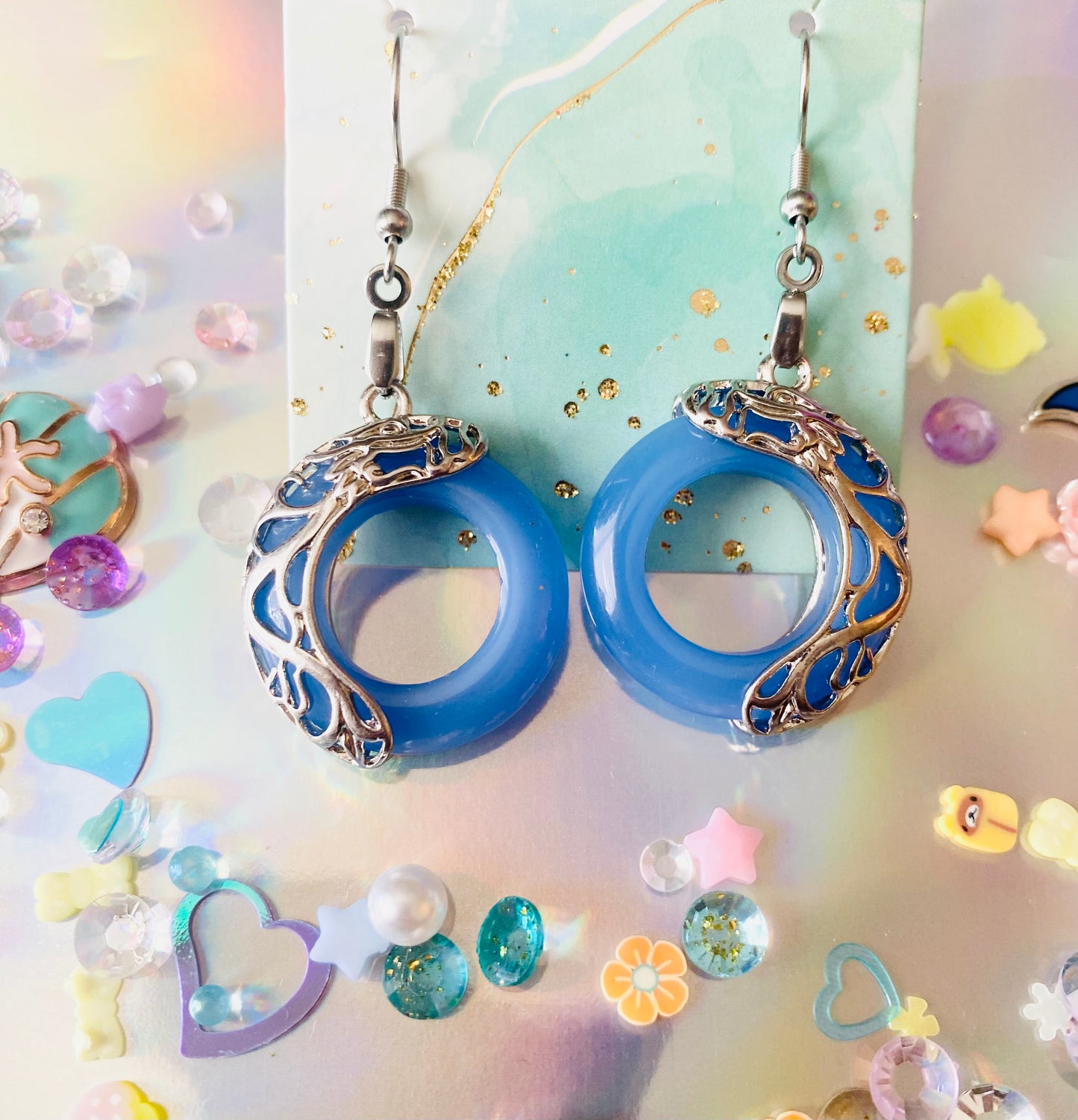 Infinity Circle Earrings