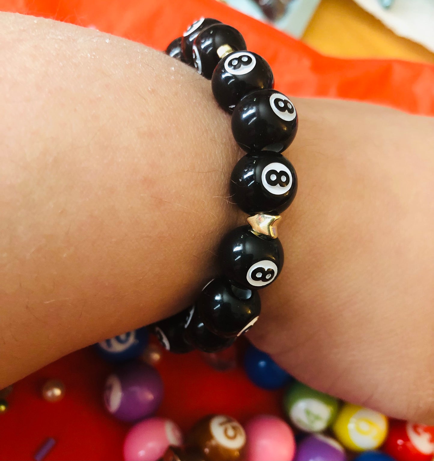 8 Ball Bracelet