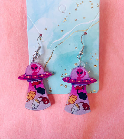 Kitty Abduction Earrings