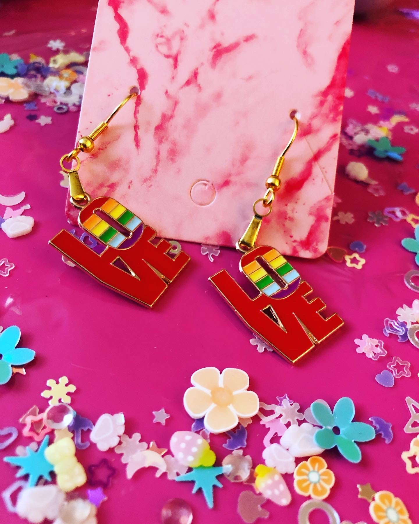 LGBT Themed Earrings!