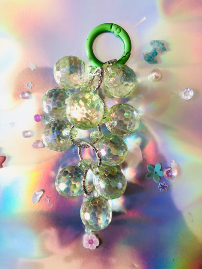 Green Grape Keychain