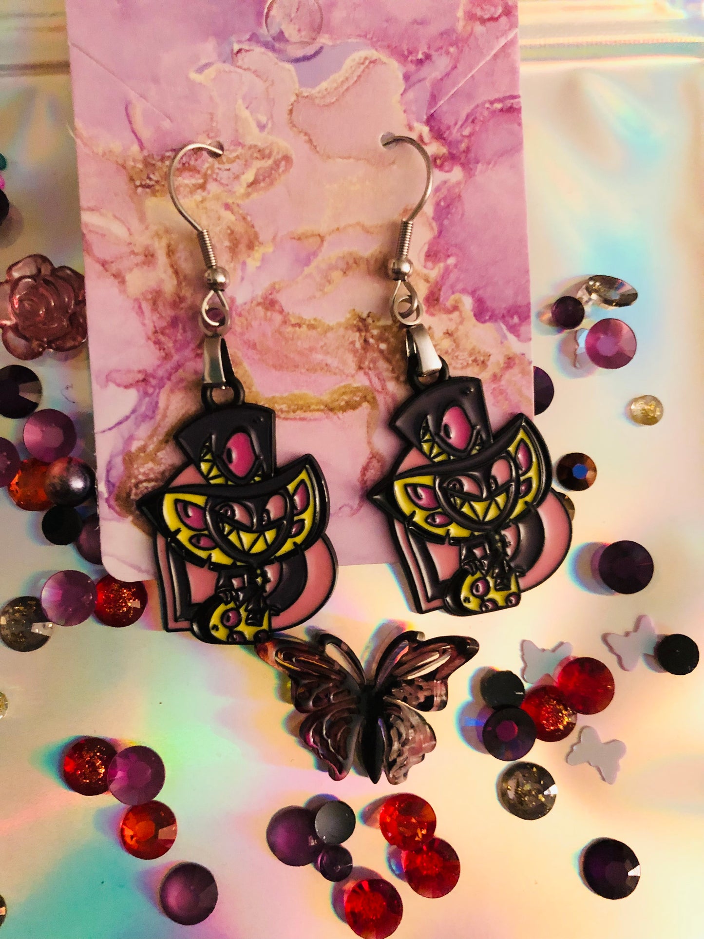 Hazbin Hotel Earrings