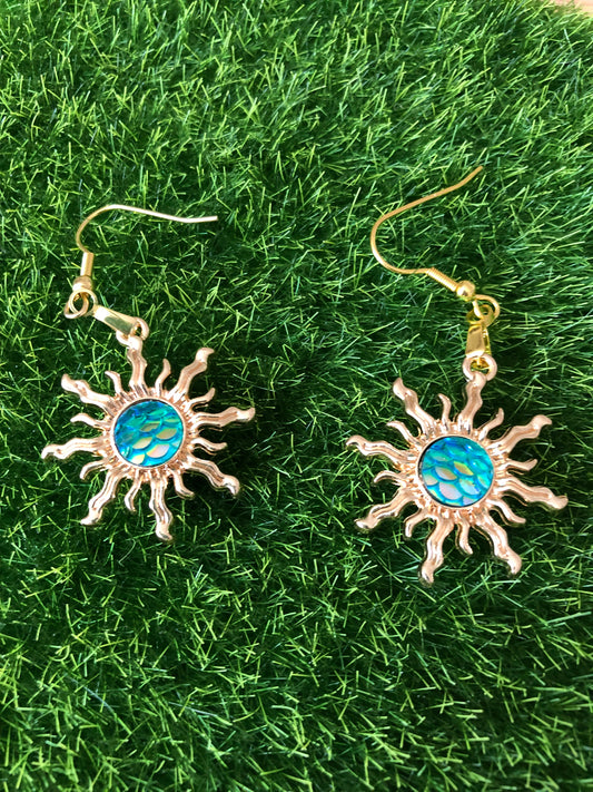 Golden Sun Earrings