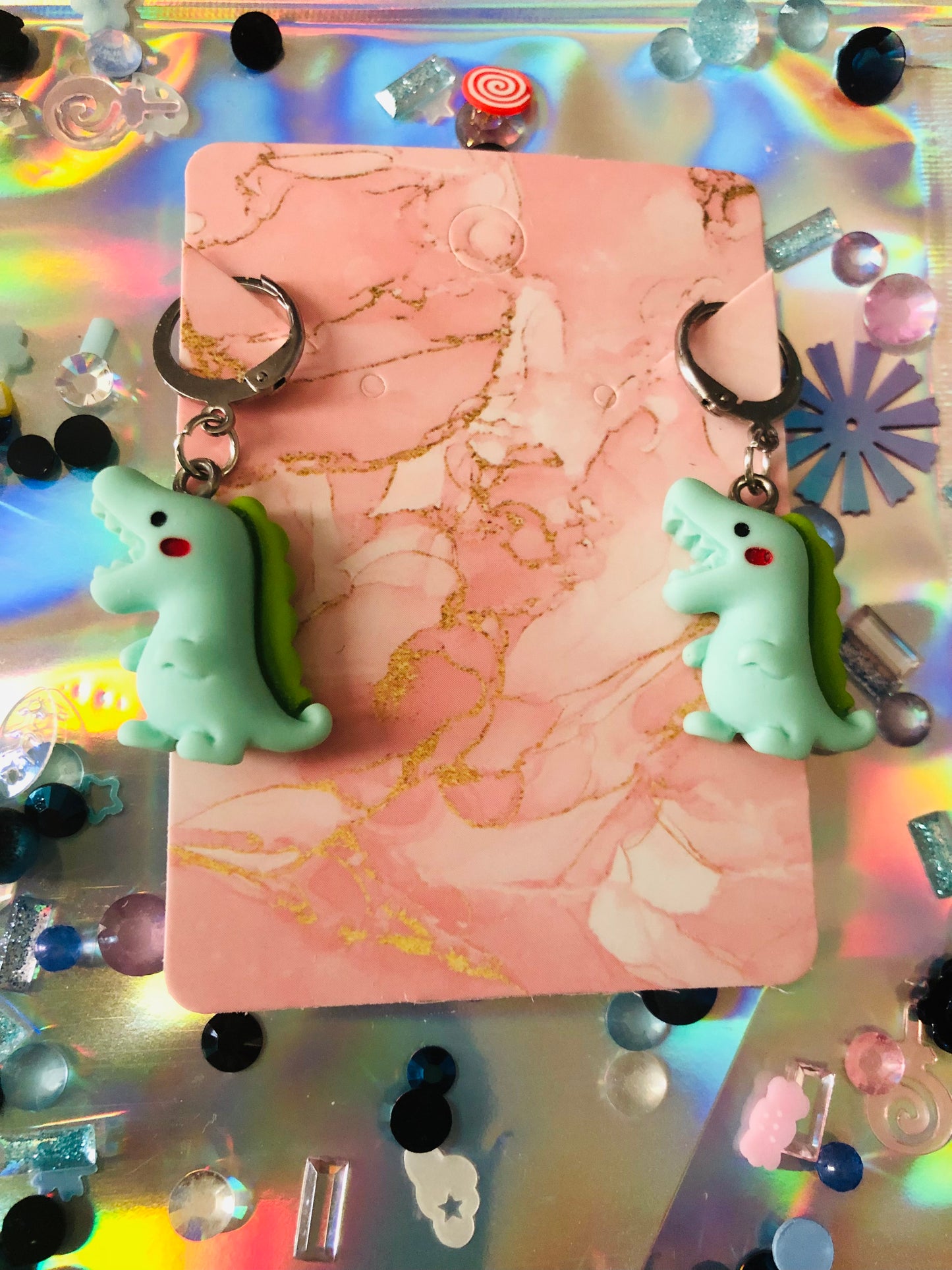 Baby Dinosaur Earrings