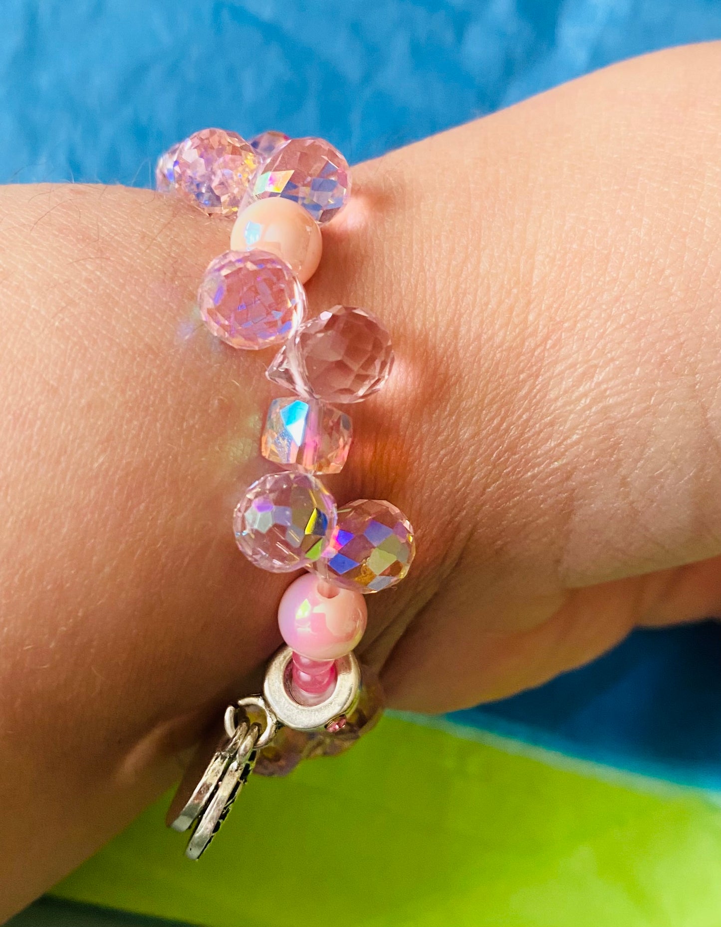 Pink Crystal Magic Bracelet