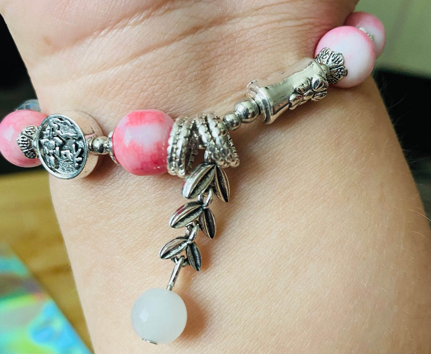 Pink Garden Bracelet