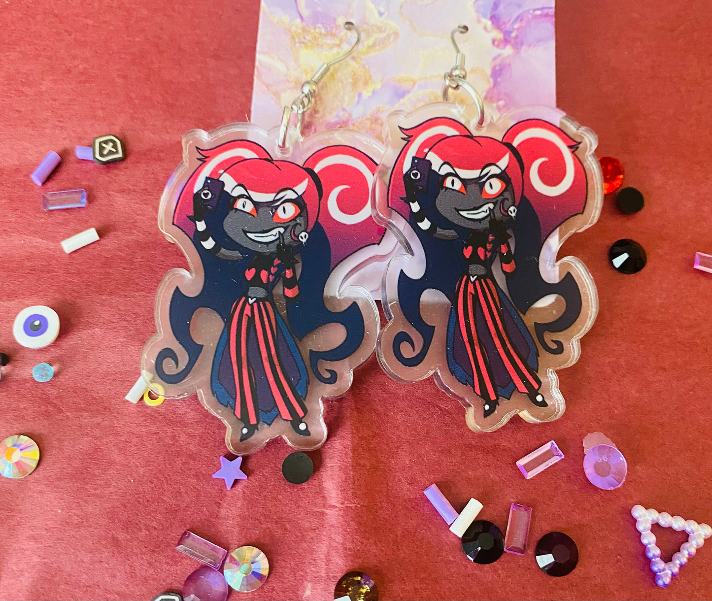 Hazbin Hotel Earrings