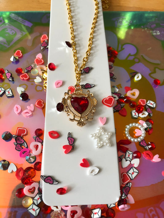 Red Heart Necklace