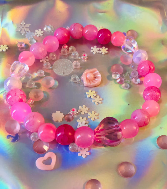 Pinky Heart Bracelet