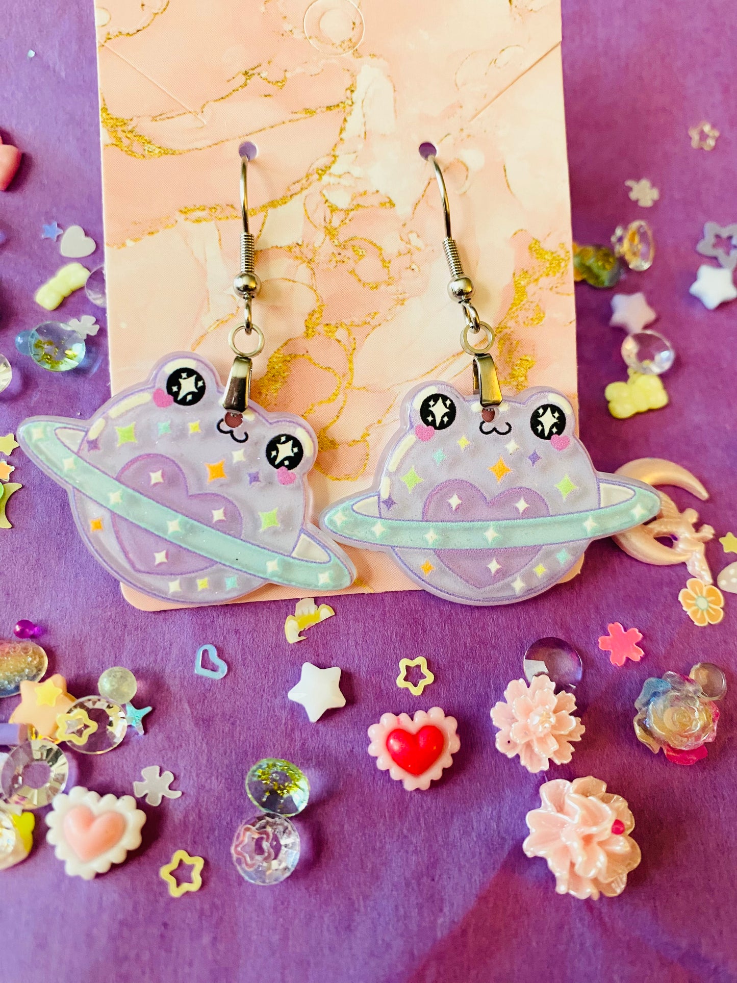 Froggy Love Earrings