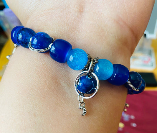 Blue Space Bracelet