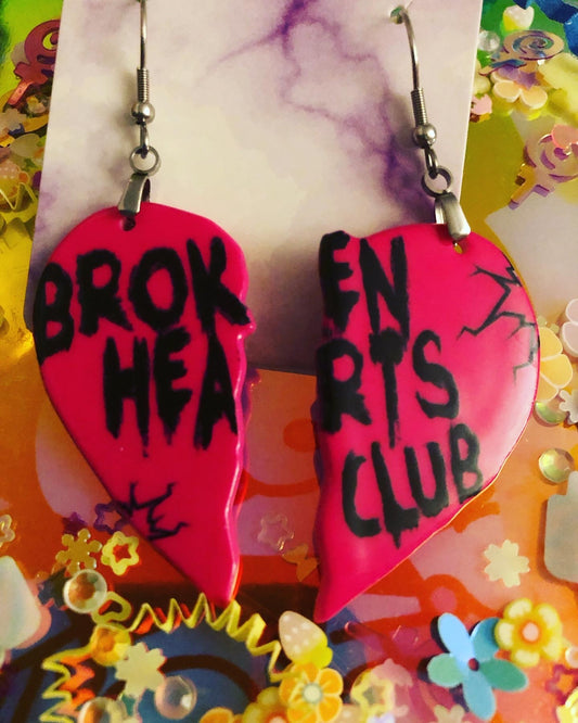 Broken Hearts Club Earrings