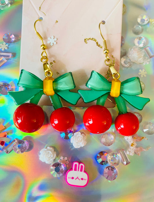 Kawaii Cherry Earrings