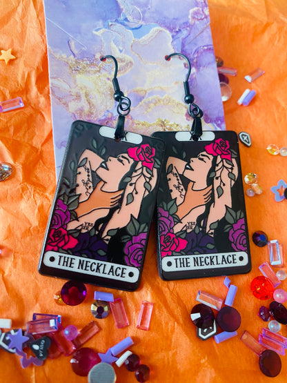 Fanfiction Tarot Earrings