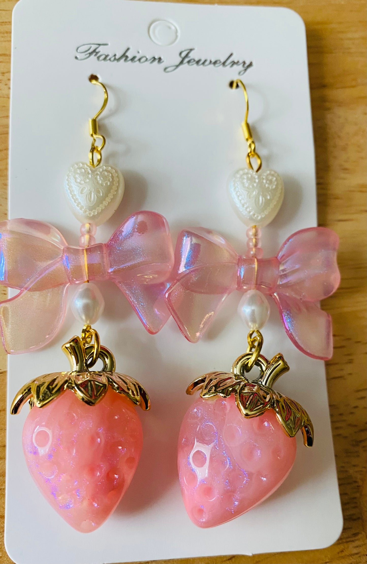 Kawaii Strawberry Earrings