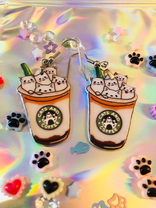 Cat Frappe Earrings