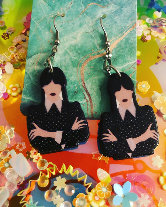 Wednesday Addams Earrings