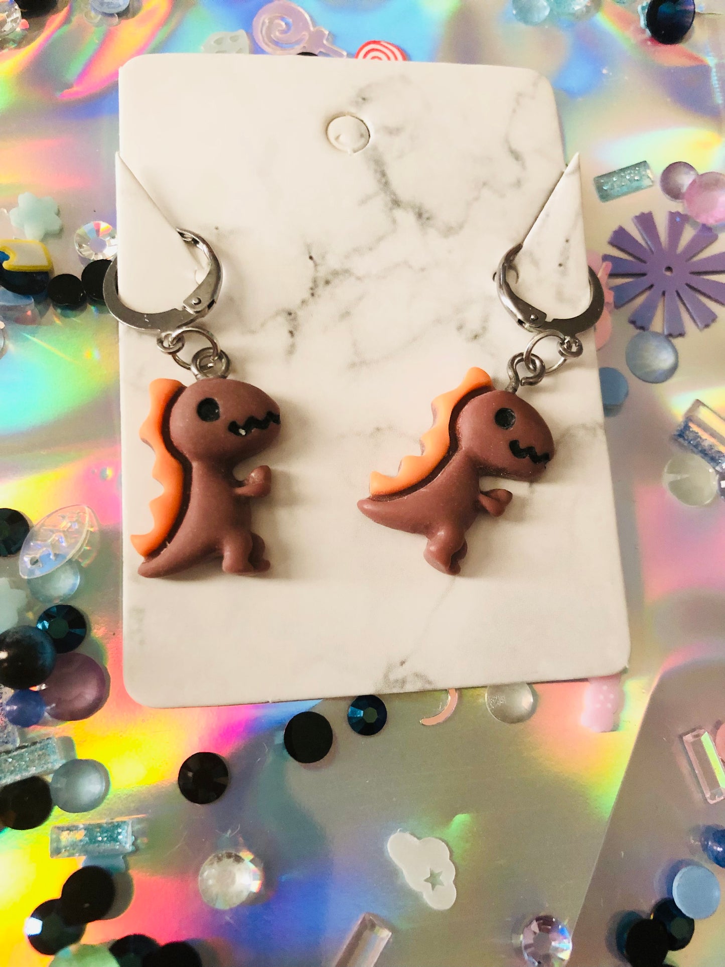 Baby Dinosaur Earrings