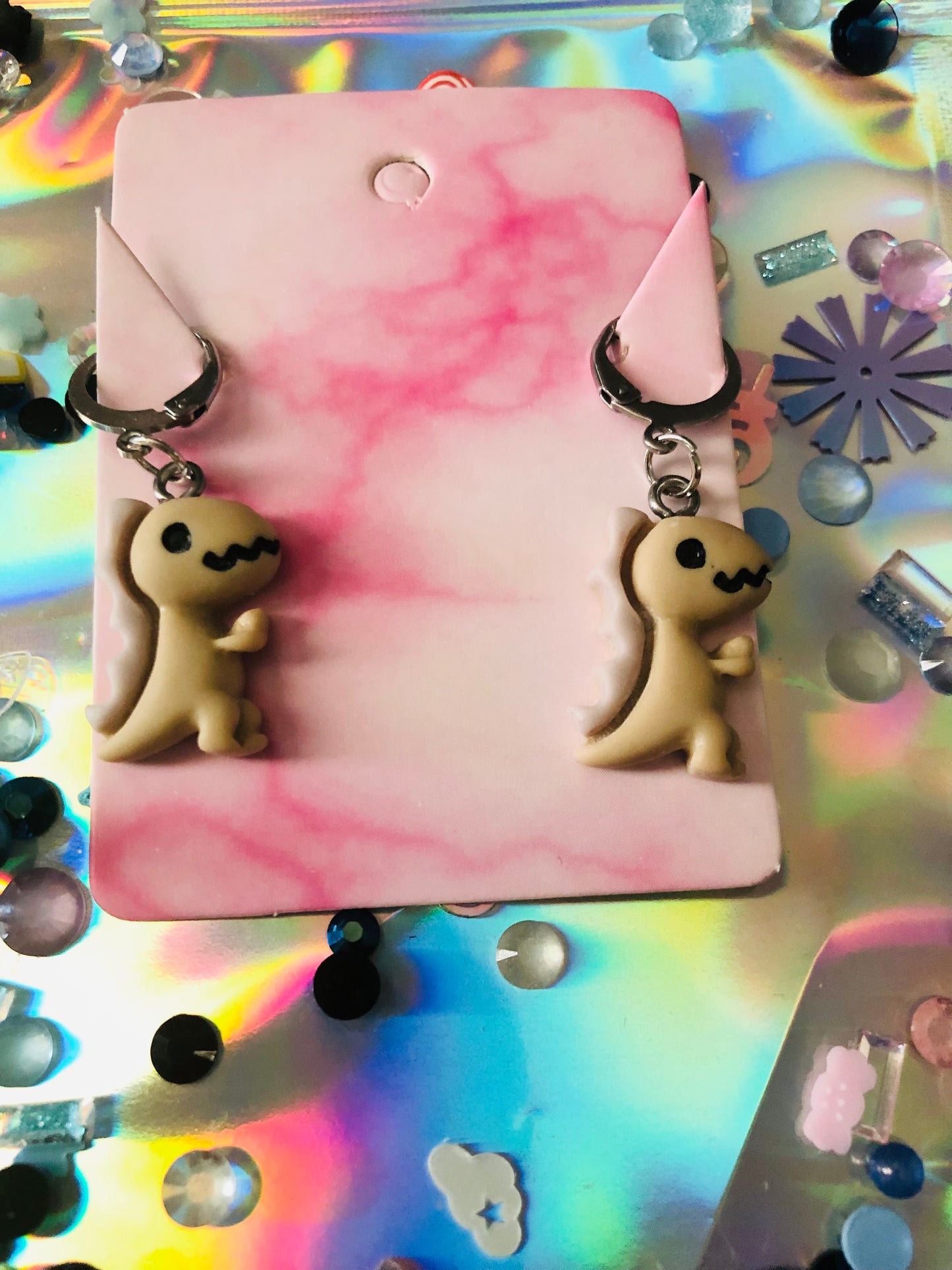 Baby Dinosaur Earrings